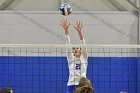 Volleyball vs MHC  Wheaton Women's Volleyball vs Mount Holyoke College. - Photo by Keith Nordstrom : Wheaton, Volleyball